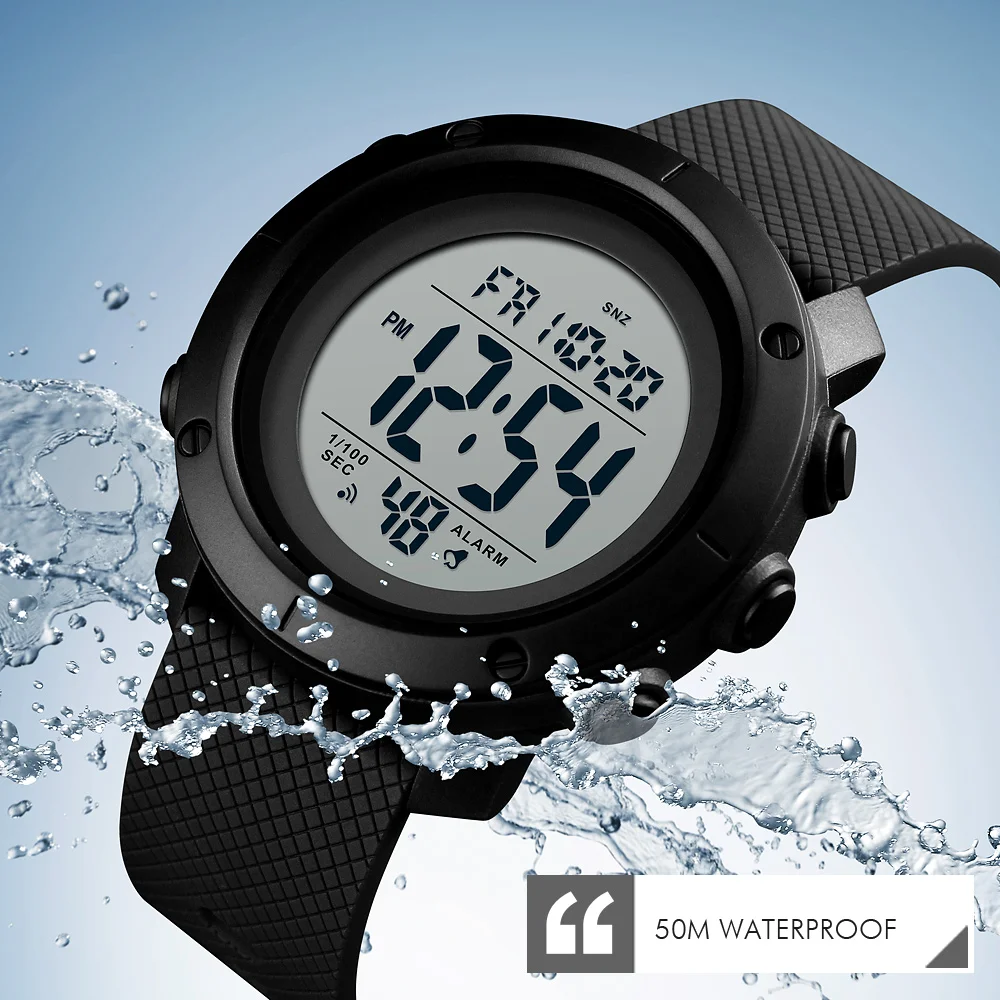 Skmei top luxury sports watches men waterproof led digital watch fashion casual men’s wristwatches clock relogio masculino